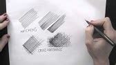 HATCHING AND CROSS HATCHING SHADING TECHNIQUES - YouTube