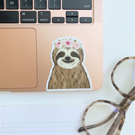 Sloth Sticker – KT's Canvases