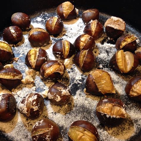 An easy way to enjoy roast chestnuts at home from The Azorean Greenbean. Portuguese Desserts ...