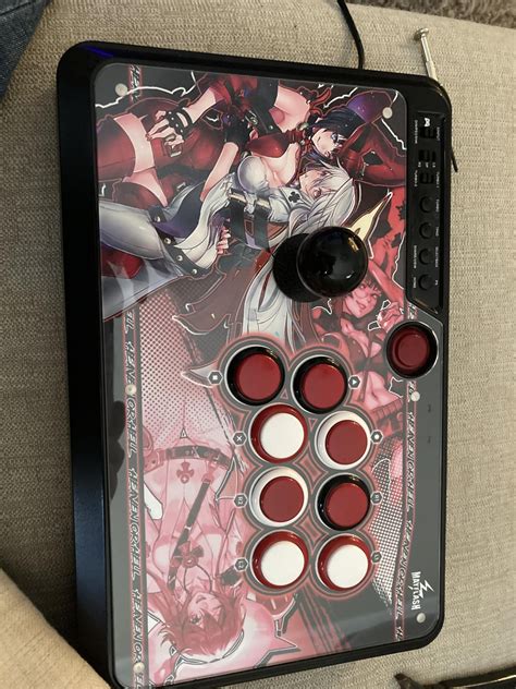 My custom art finally came! Mayflash F500 V2 I-No/Jack-O : r/fightsticks