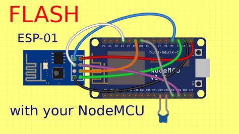 #7 Flash ESP-01 easily with your NodeMCU - YouTube