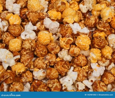 Caramel Cheese and Kettle Corn Popcorn Mix Stock Photo - Image of snack, perfect: 142981002