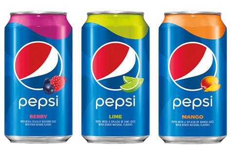 Pepsi Launches New Lime, Berry and Mango Flavors — Here's How They ...