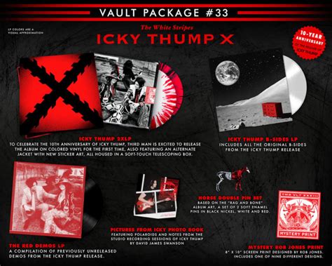 The White Stripes' Icky Thump gets deluxe 10th anniversary vinyl reissue