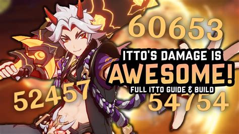 THE ONE AND ONI GEO KING! Full Itto Guide [Best Teams, Artifacts, and ...