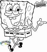 Spongebob Squarepants Coloring Pages For Kids sketch template