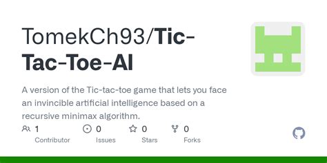 GitHub - TomekCh93/Tic-Tac-Toe-AI: A version of the Tic-tac-toe game ...