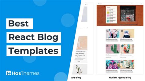 React Blog Template