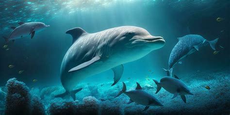 Dolphin Underwater Stock Photos, Images and Backgrounds for Free Download