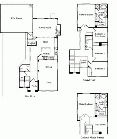 New Richmond American Homes Floor Plans - New Home Plans Design