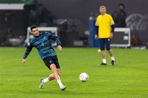 Cristiano Ronaldo continues to train with Al-Nassr but it's still ...