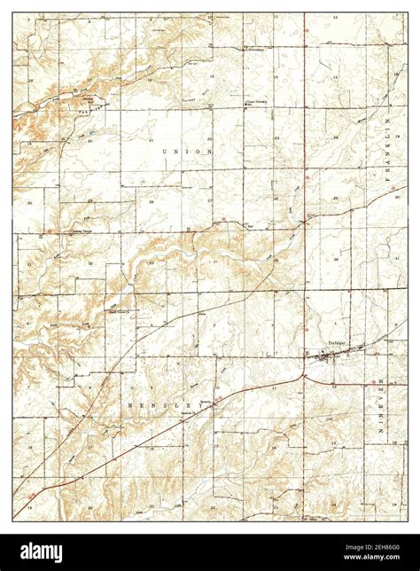 Trafalgar, Indiana, map 1948, 1:24000, United States of America by ...