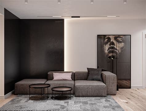 Modern living room design | Dark living rooms, Living room designs ...