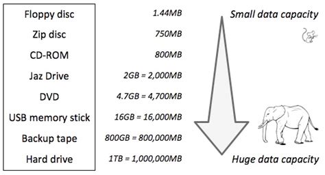 IGCSE ICT - Data Storage Capacity | IGCSE ICT