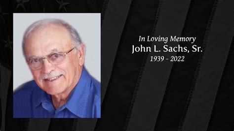 John L. Sachs, Sr. - Tribute Video