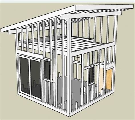 Slant Roof Design | Small shed plans, Small sheds, Building a shed