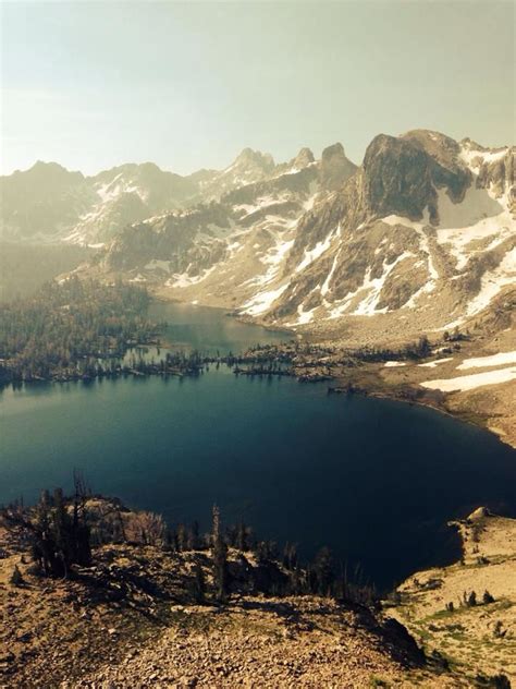 The beautiful Twin Lakes! Sawtooth Range, Idaho | Twin lakes, Travel, Idaho