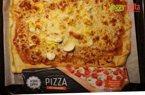 Acqua & Farina Fresh Pizza base - make your own pizza - Veggy Malta