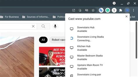 How To Cast To A Chromecast From Desktop, Laptop Chrome