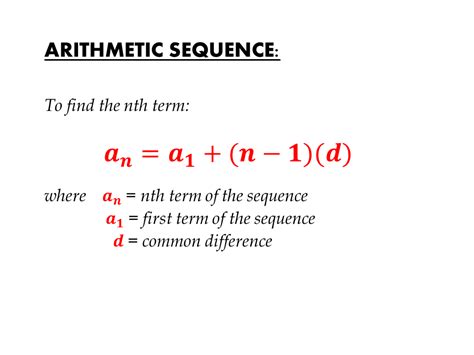 Arithmetic Sequence | IGCSE at Mathematics Realm