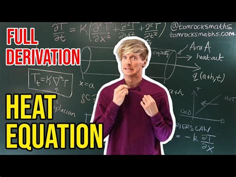 Free Video: Oxford Calculus - Heat Equation Derivation from Tom Rocks ...