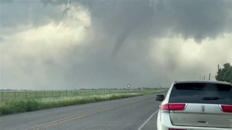 Watch: Radar-confirmed tornado in Hamlin, Texas