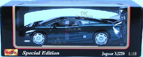 Diecast Collector Model Cars Maisto - Jaguar XJ220 (1992, 1:18, Green ...