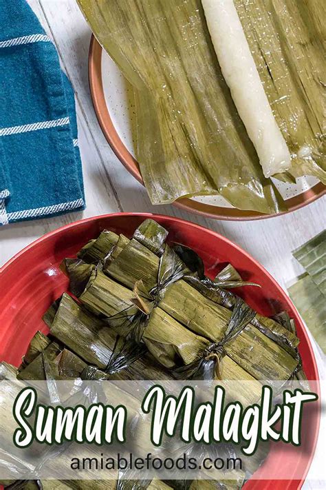 Best Suman Malagkit Recipe | Amiable Foods