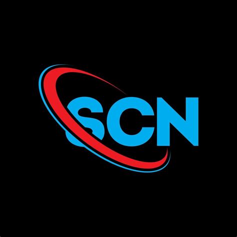 SCN logo. SCN letter. SCN letter logo design. Initials SCN logo linked with circle and uppercase ...