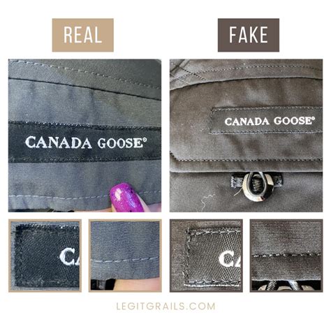 How To Spot Real Vs Fake Canada Goose Jacket – LegitGrails