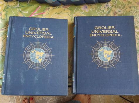 1965 Grolier Universal Encyclopedia Set of 10 | #1789853067