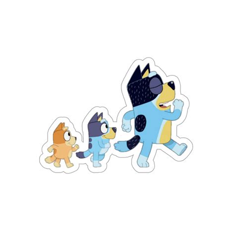 Bluey Family Stickers - Etsy