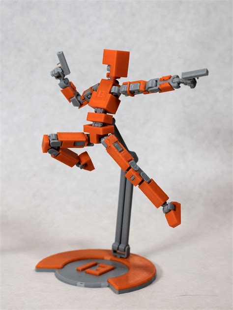 LUCKY 13 Printable Jointed Figure by soozafone | Download free STL model | Printables.com