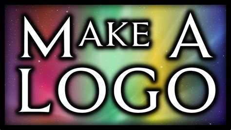 [TUTORIAL] Make a Logo For Your YouTube Channel (Banner... | Doovi