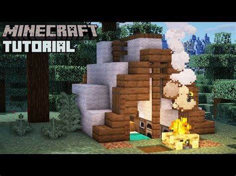 Minecraft: Simple Tent Tutorial (How to Build) | Cute minecraft houses ...