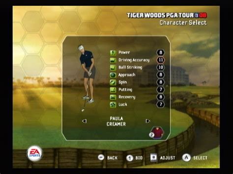 Tiger Woods PGA Tour 08 Screenshots for Wii - MobyGames