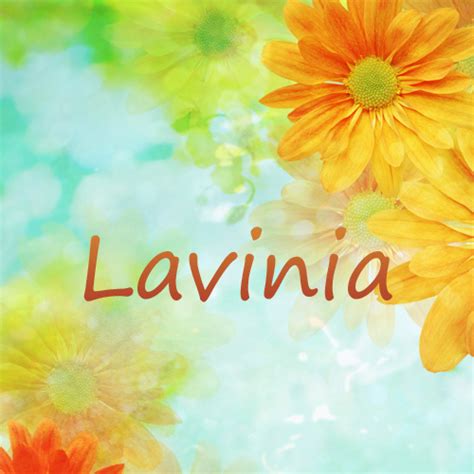 Pictures with names Lavinia.