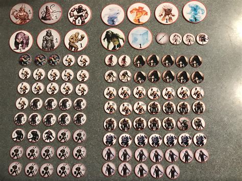 [OC] Some cheap tokens I made from washers for use in my 5e game. : r/DnD