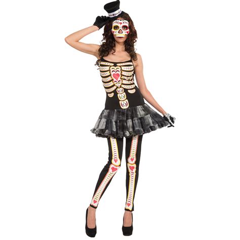 Women’s Day Of The Dead Costume Size: One Size Fits Most