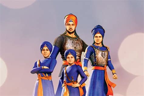 Chaar Sahibzade, Baba Ajit Singh Ji,Baba Jujhar Singh Ji, Baba Jorawar Singh Ji, Baba Fateh ...