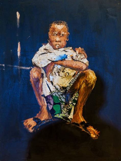 Ghetto child Painting by stephen aifegha | Saatchi Art