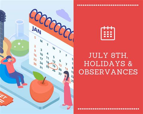 July 8th, 2023 Holidays and Observances