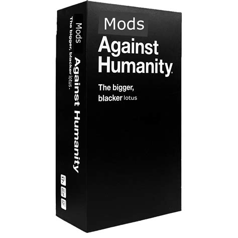 Mods Against Humanity: Bigger, Blacker Lotus - Mods - Minecraft