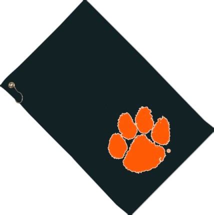 Clemson Paw Stencil - Cliparts.co