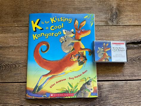 K is for Kissing a Cool Kangaroo // Giles Andreae // Vintage Book ...