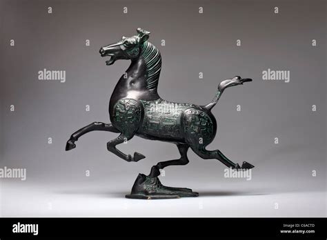 Chinese Horse Sculpture Stock Photo - Alamy