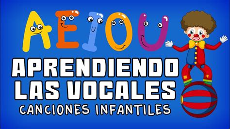 Aprendiendo las Vocales - Canciones Infantiles - YouTube