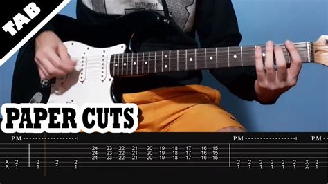 Paper cuts - Nirvana | Guitar TAB | Lesson | Tutorial - YouTube