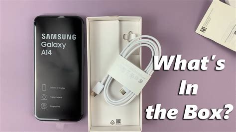 Samsung Galaxy A14 Unboxing - Charging Adapter In The Box? - YouTube