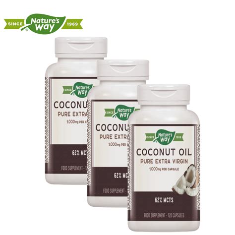 Coconut Oil Capsules | Nature's Way